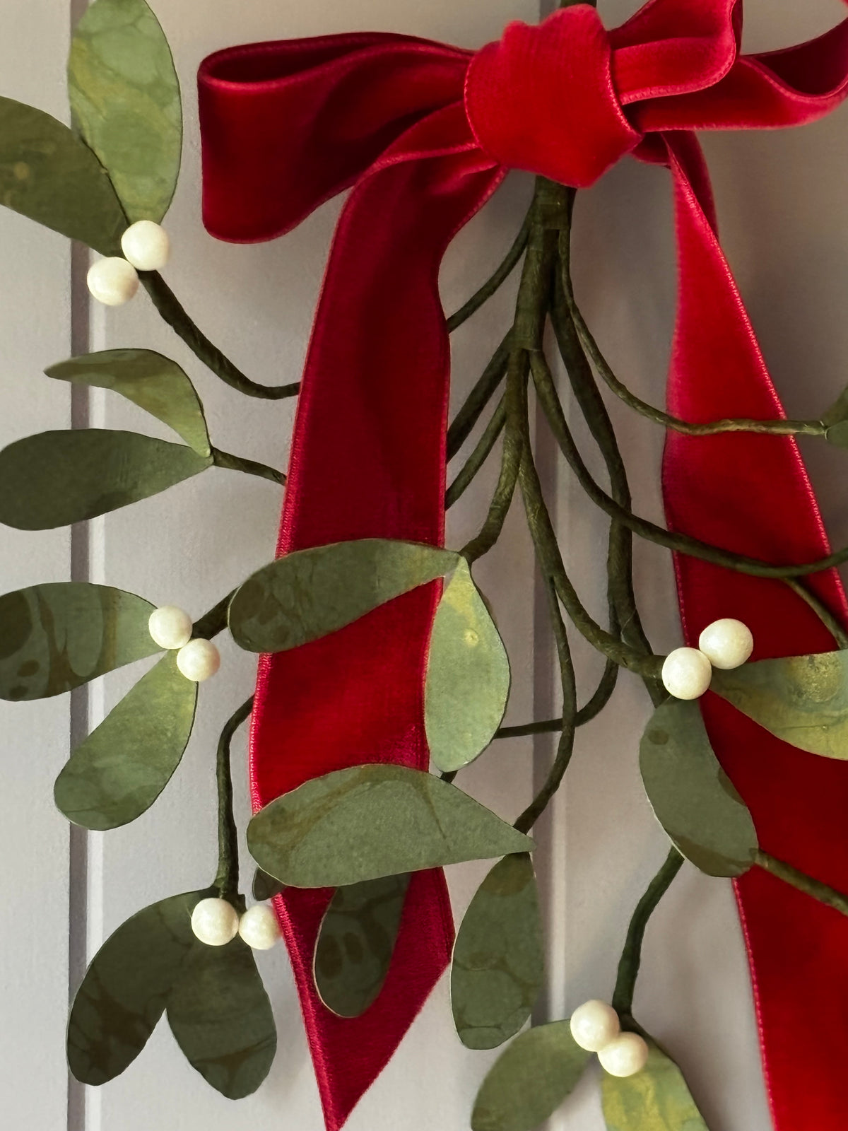 Paper Mistletoe