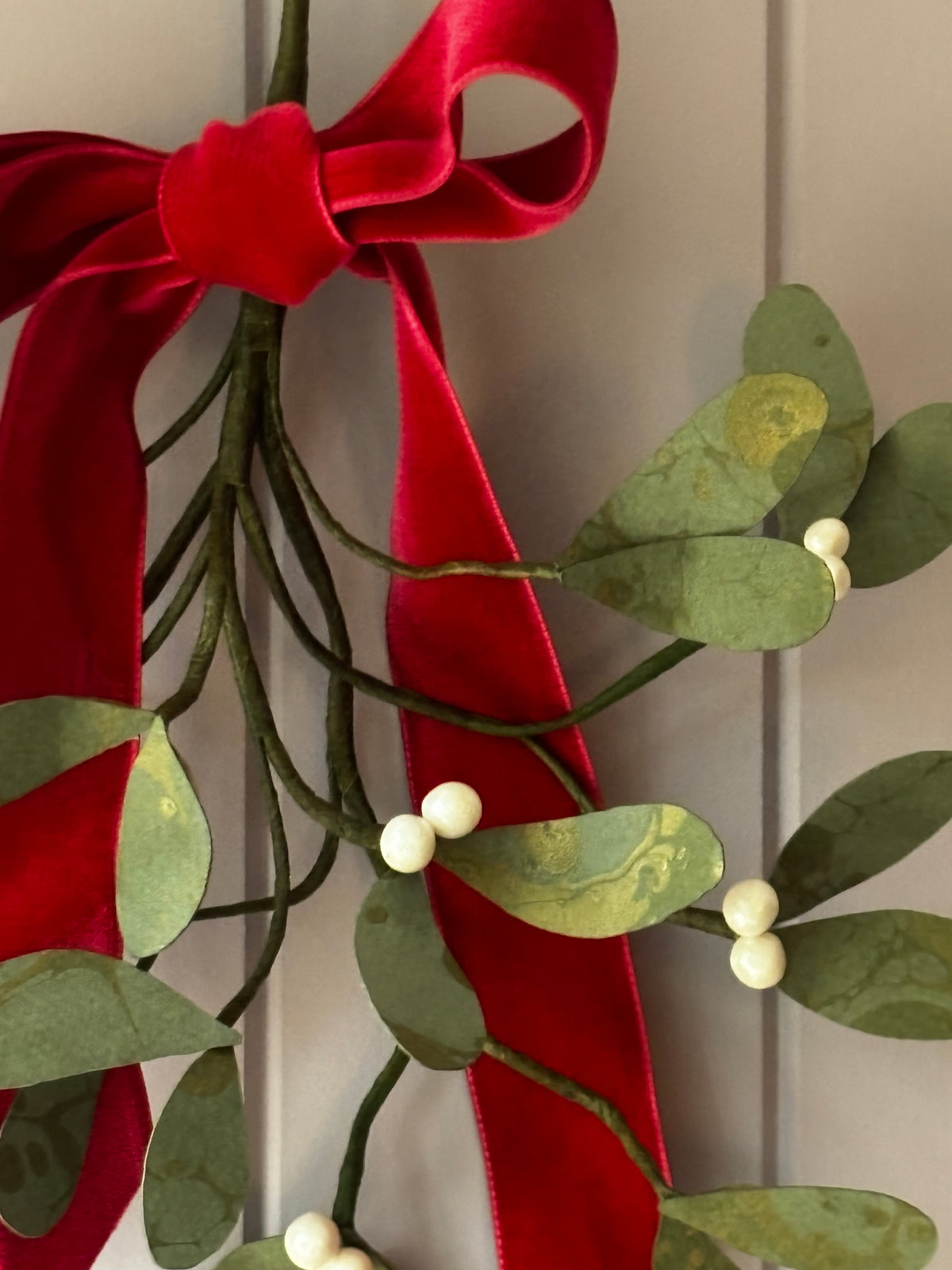 Paper Mistletoe