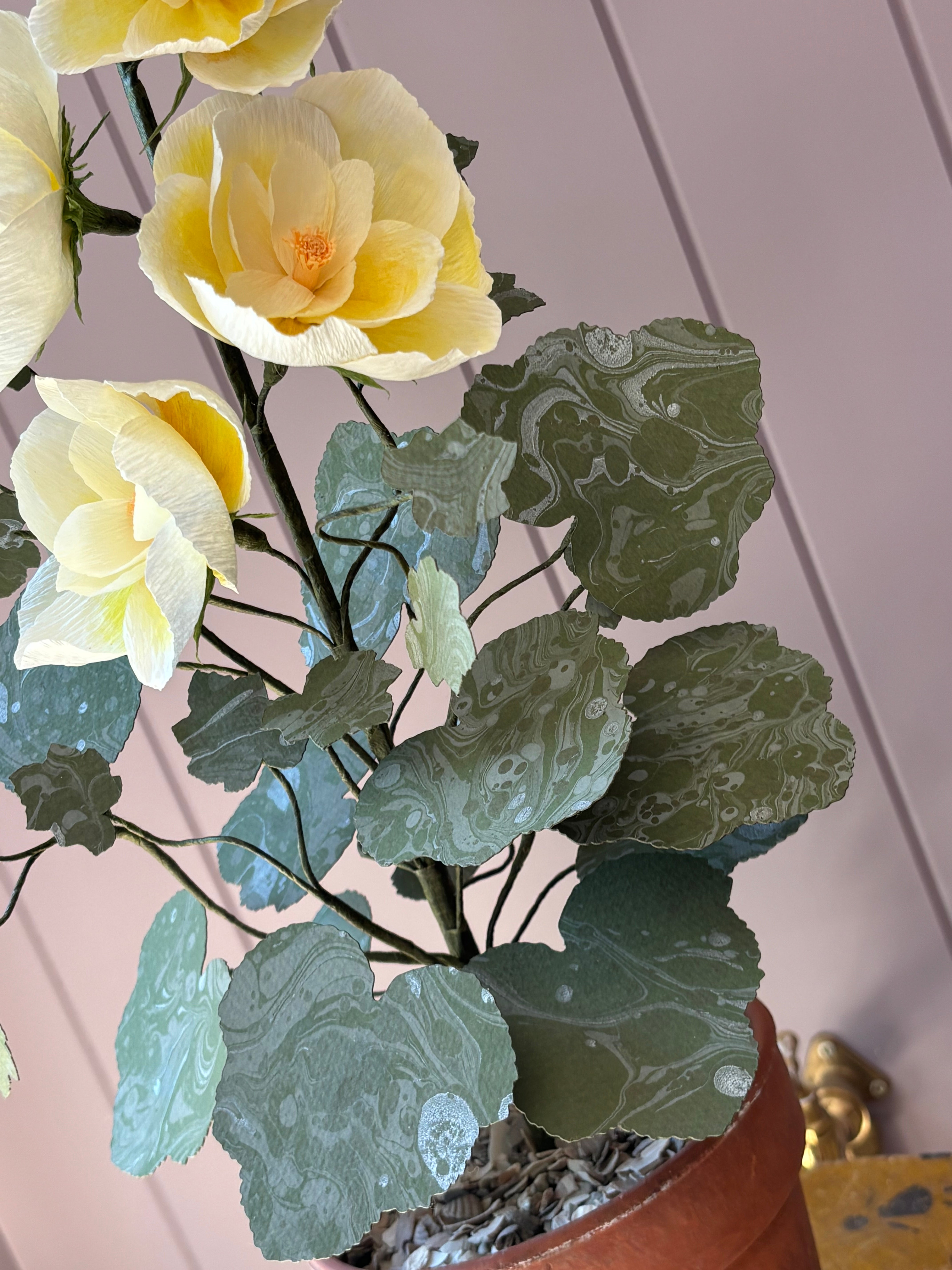 Paper Hollyhock