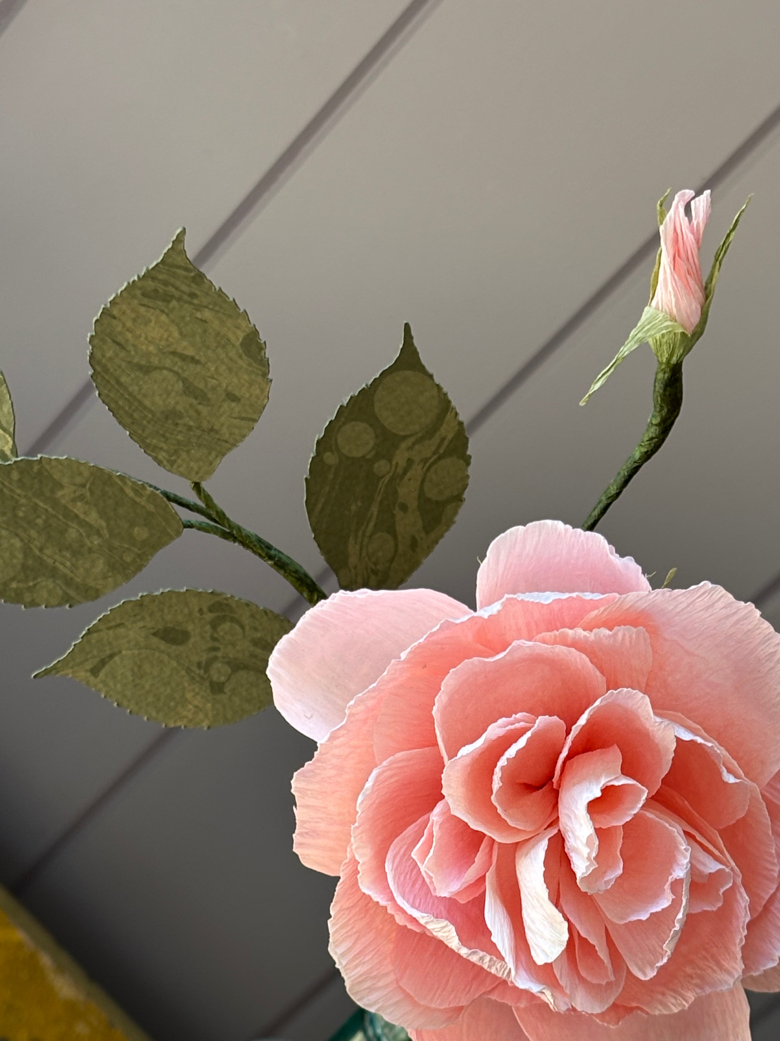 Paper Rose stem