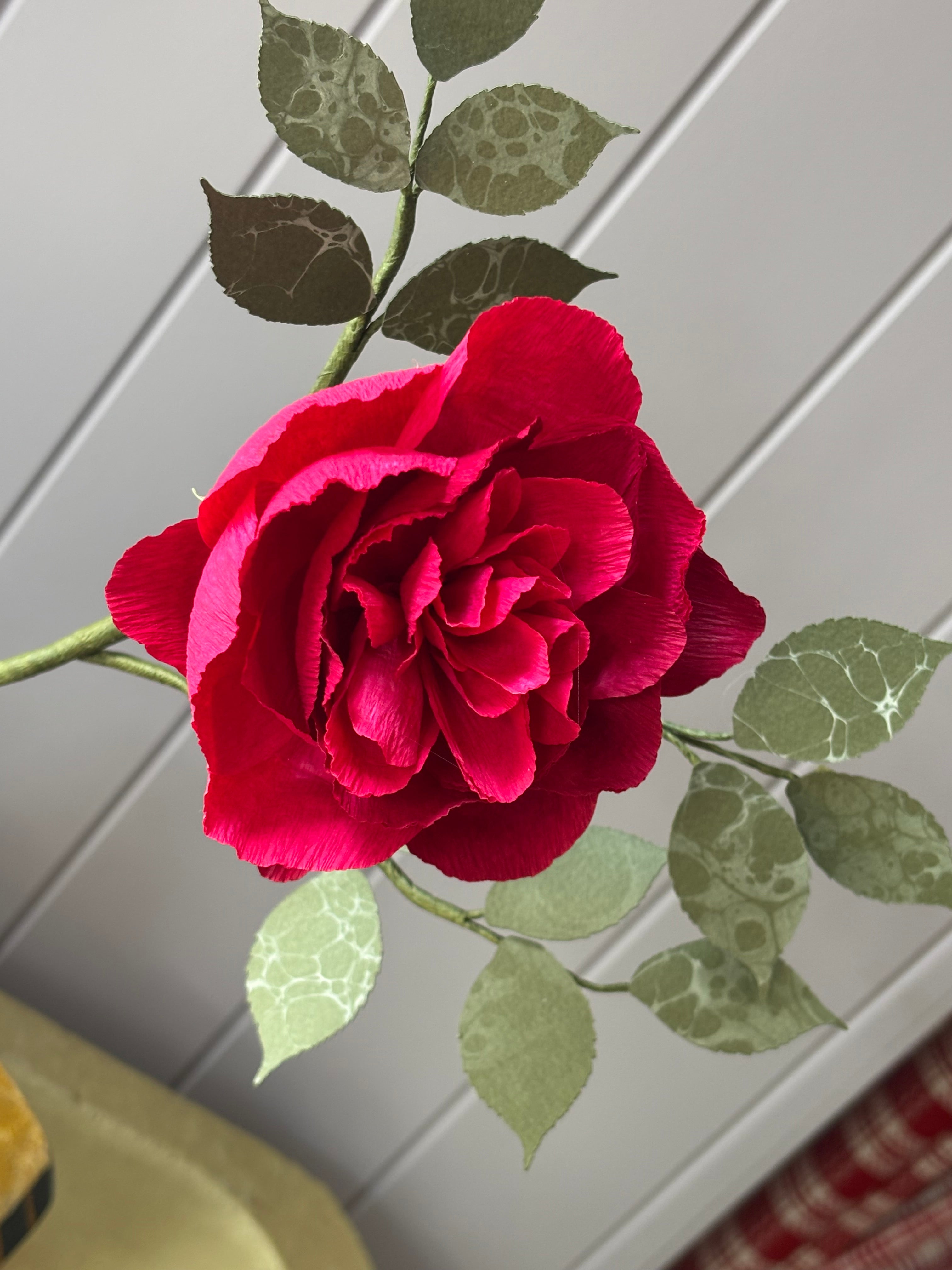 Paper Rose stem
