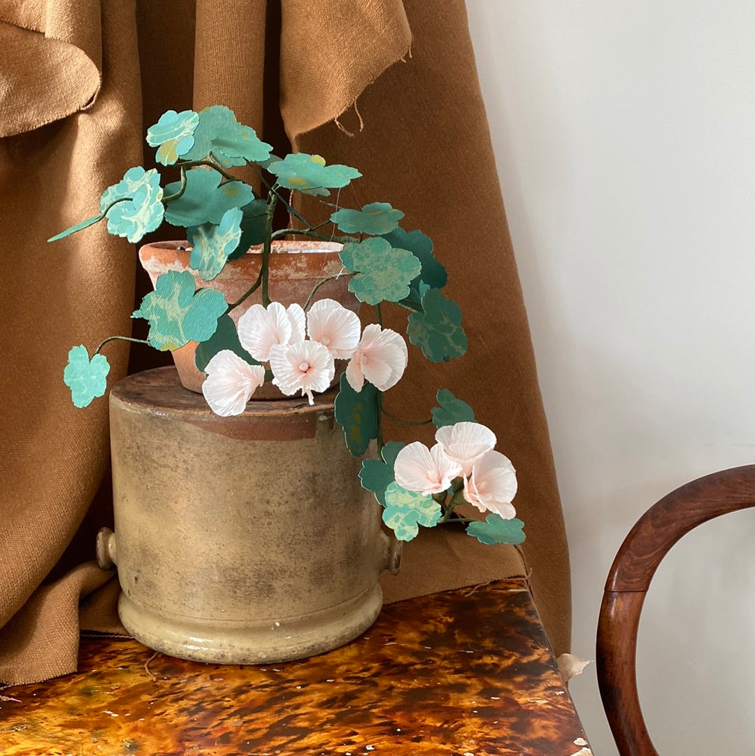 Paper tailing Geranium