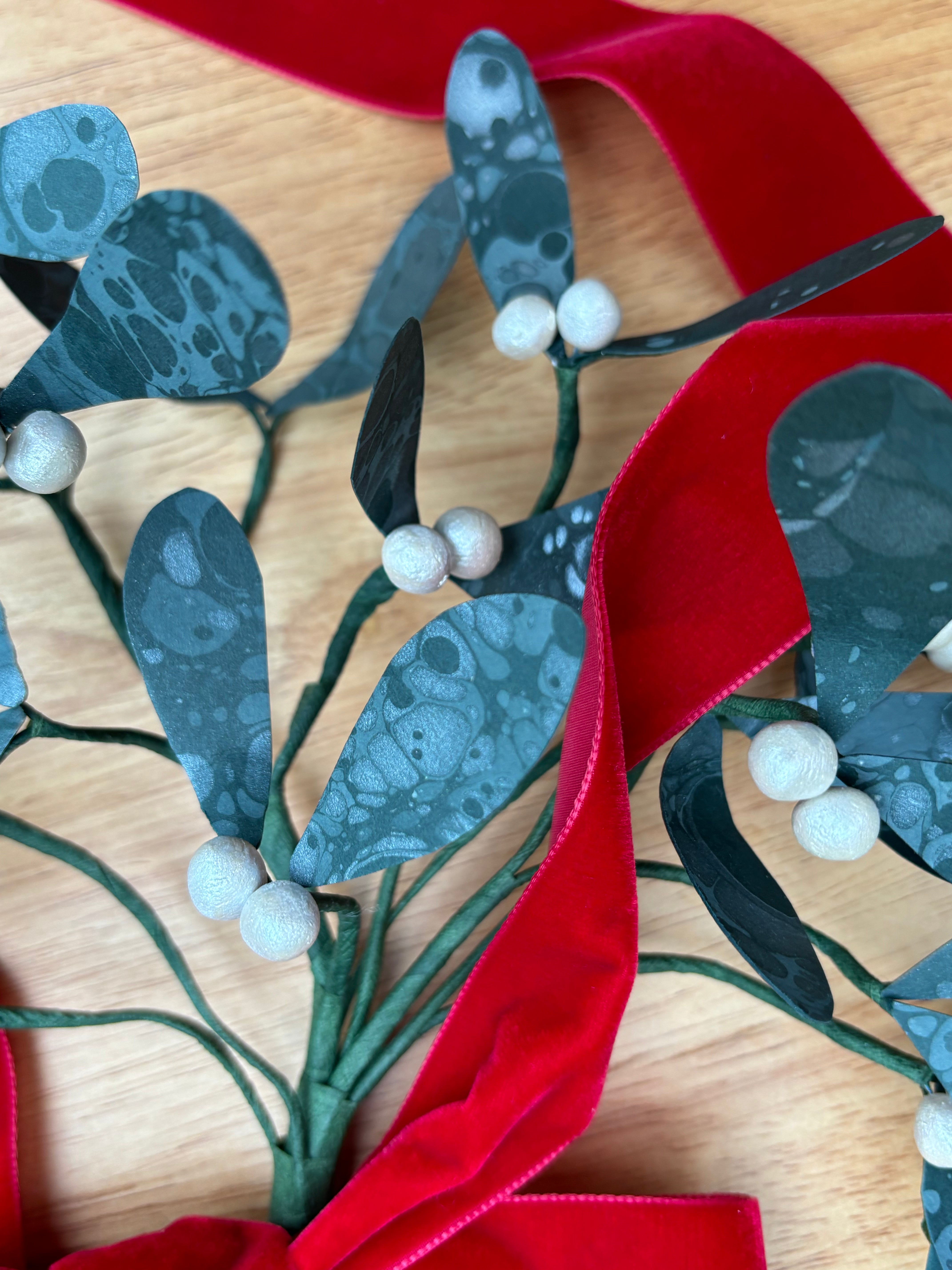 Paper Mistletoe