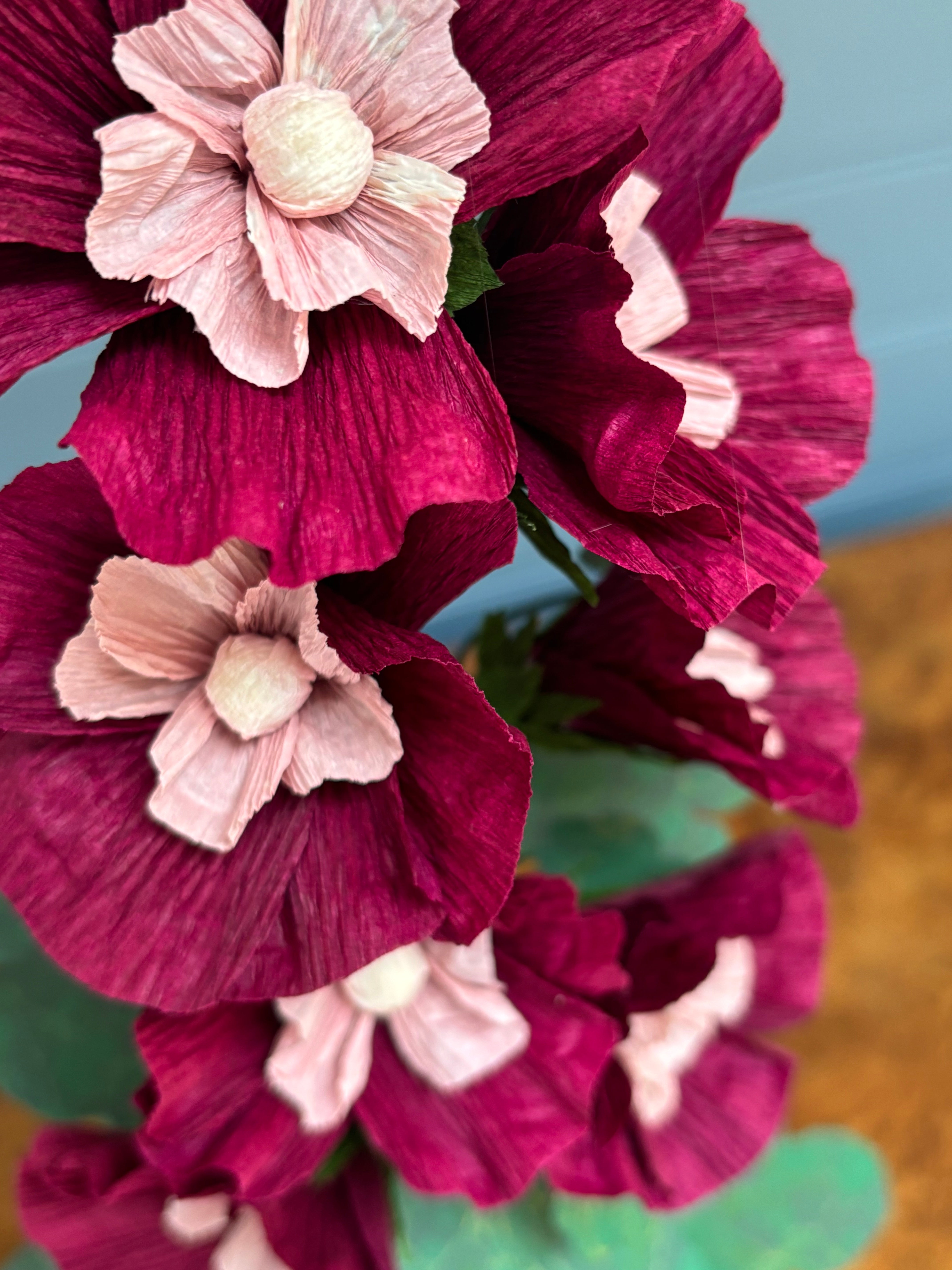 Paper Hollyhock