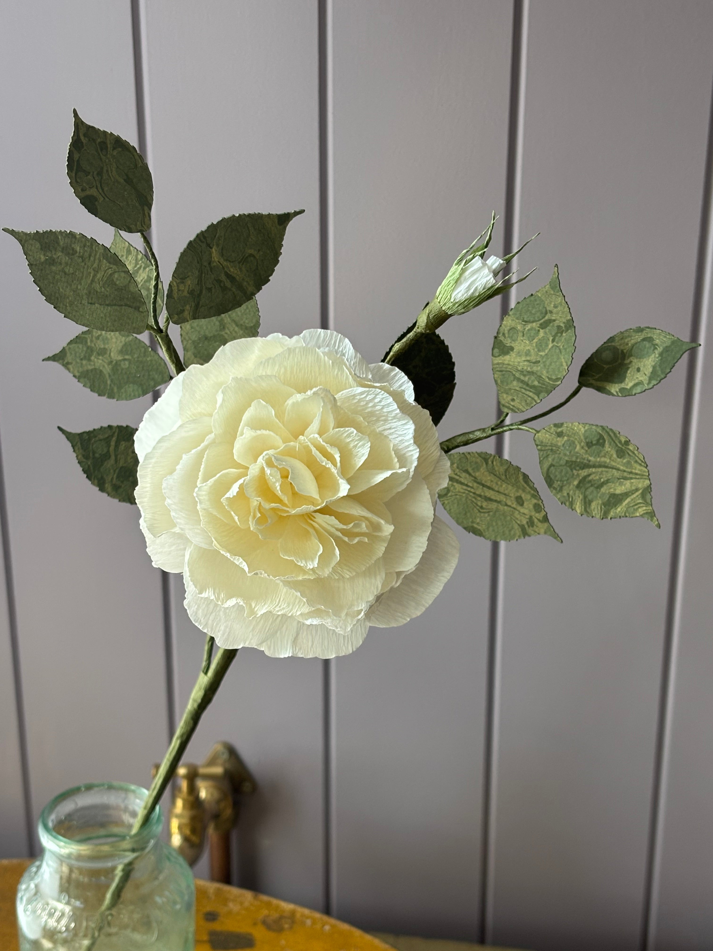 Paper Rose stem