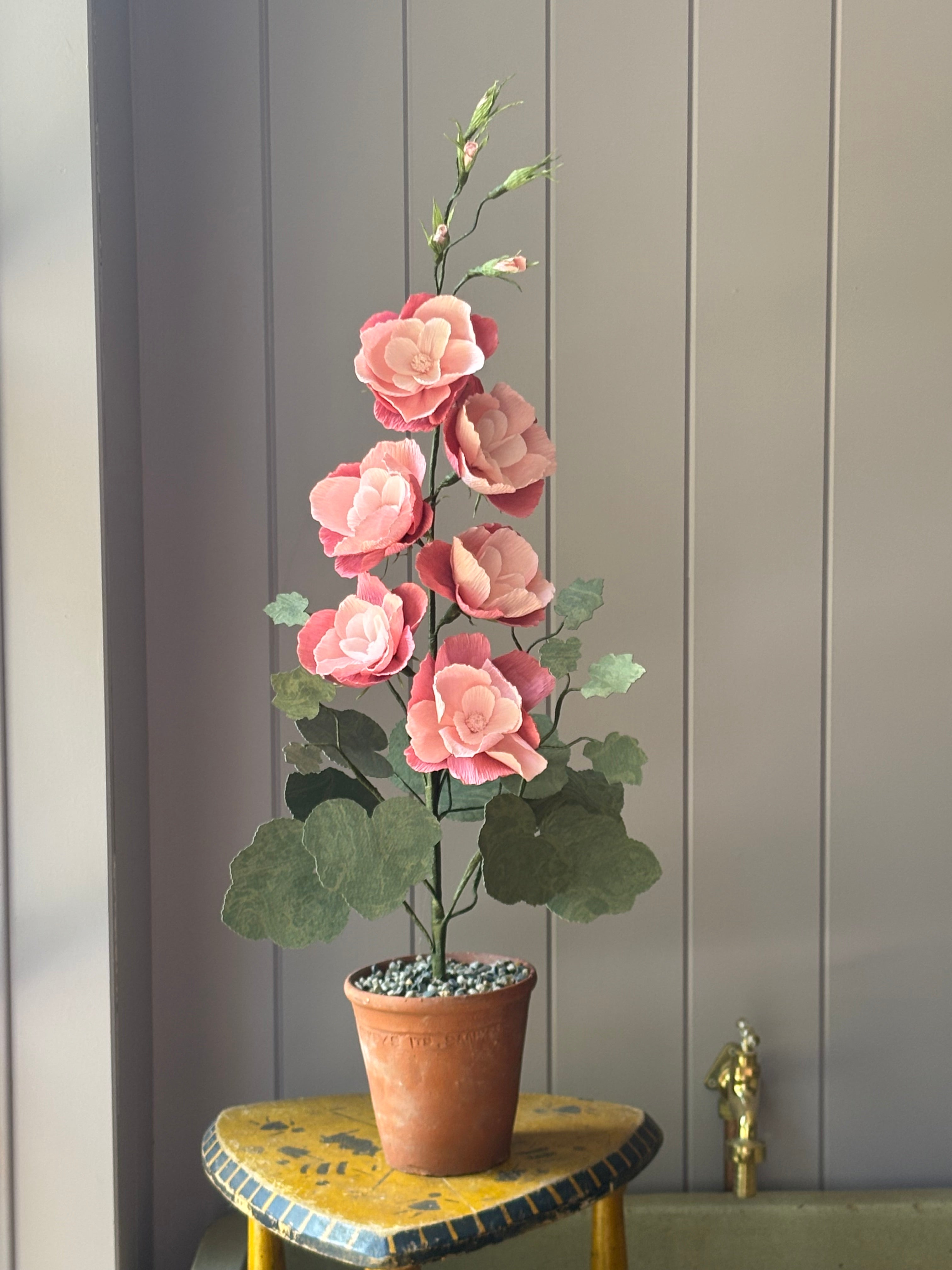 Paper Hollyhock