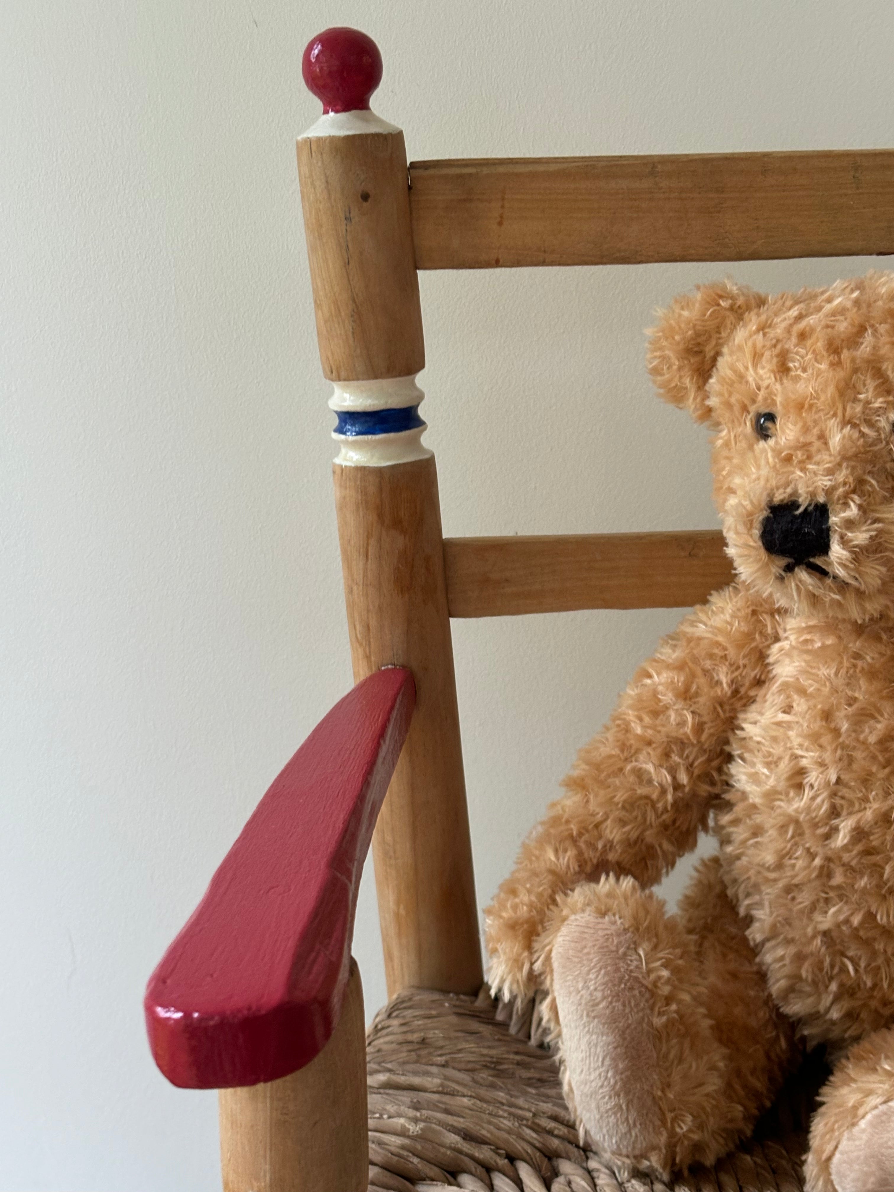 Red, white and blue Teddy Bear Chair