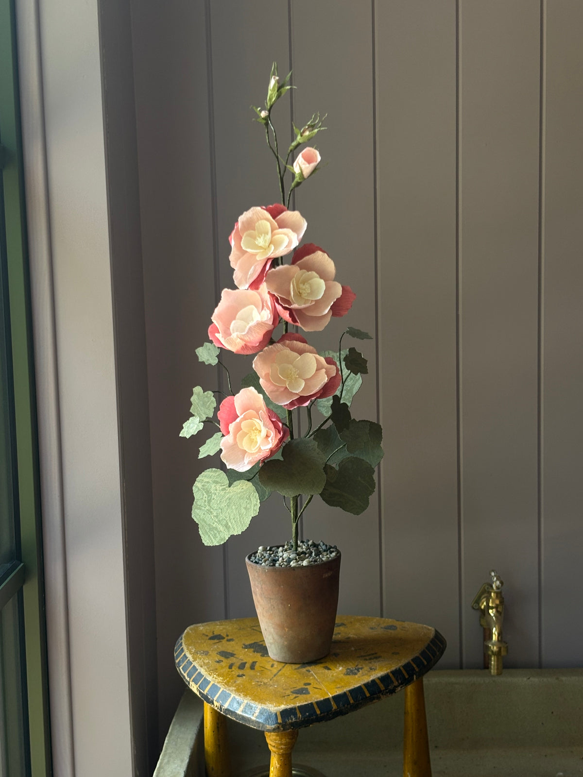 Paper Hollyhock