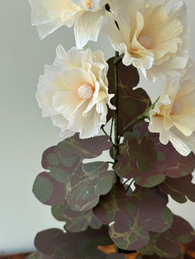 Paper Hollyhock