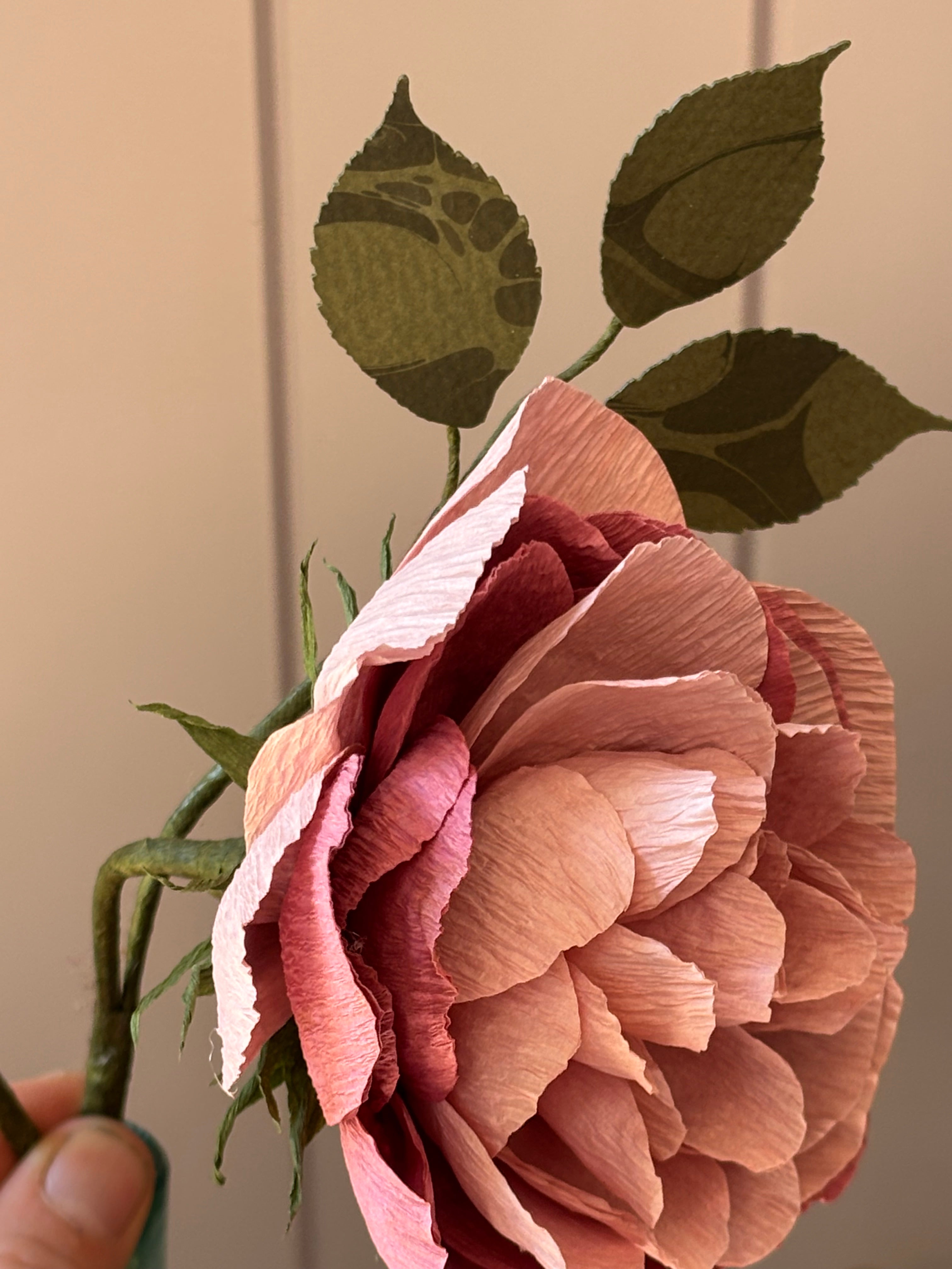 Paper Rose stem