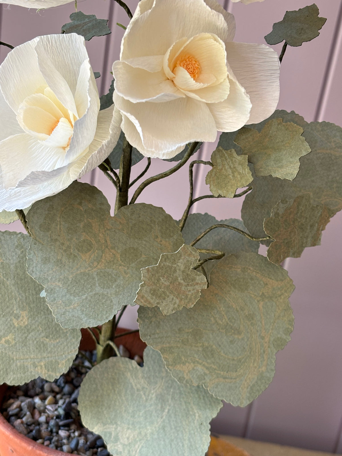 Paper Hollyhock