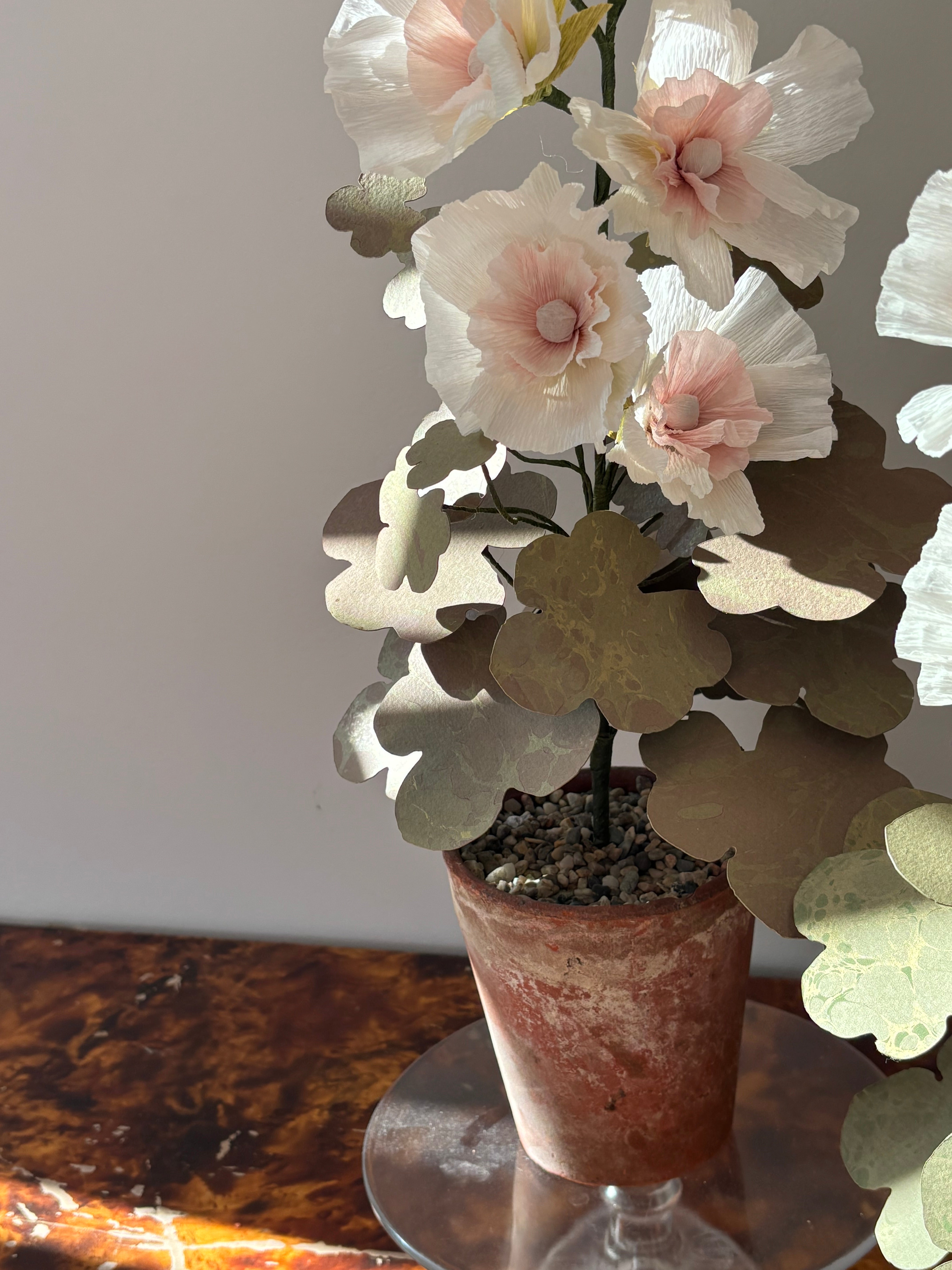 Paper Hollyhock Right SECOND