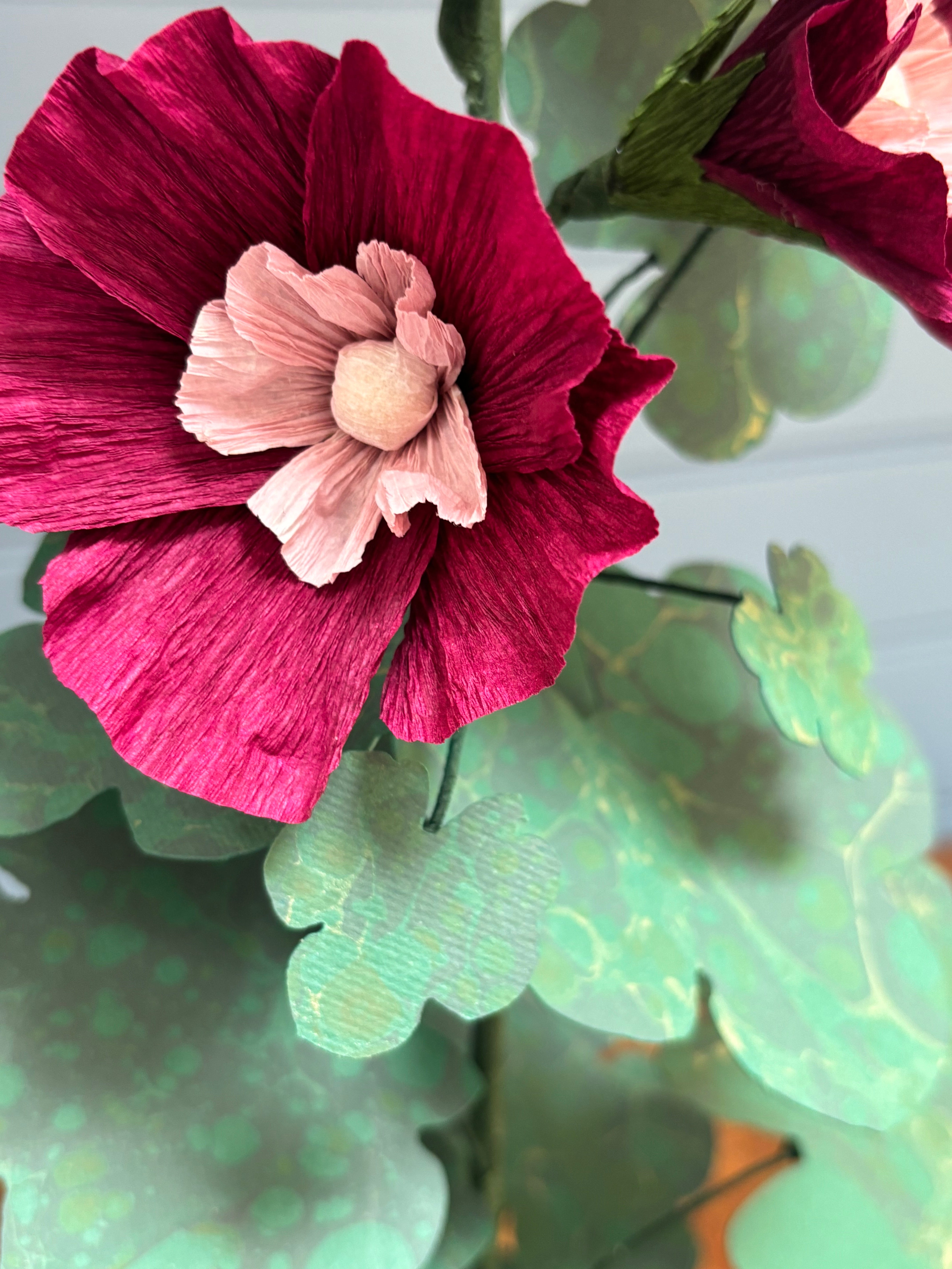 Paper Hollyhock